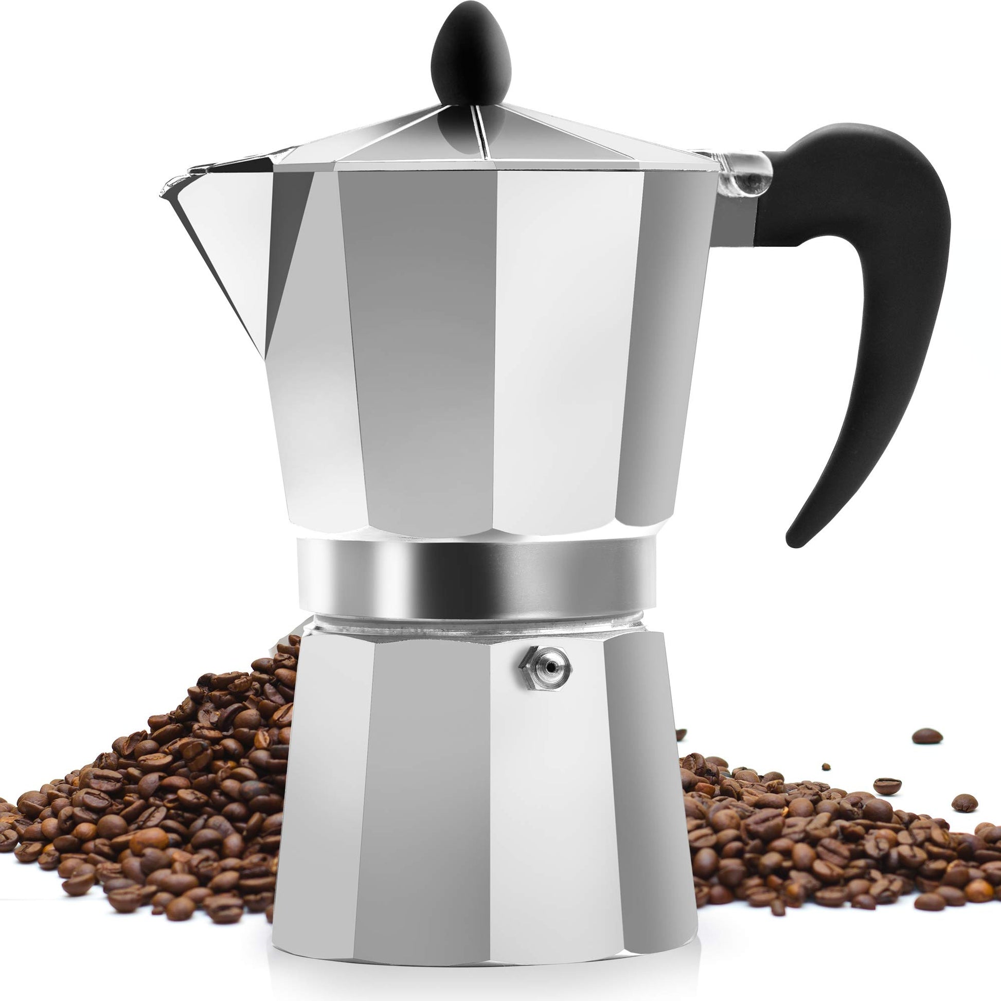 La Cafetiere Classic Gray 6 Cup Espresso Non Electric Coffee Maker